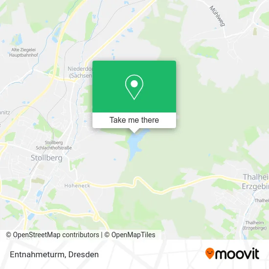 Карта Entnahmeturm