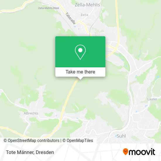 Карта Tote Männer