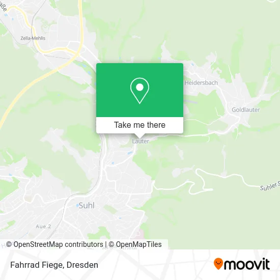 Карта Fahrrad Fiege