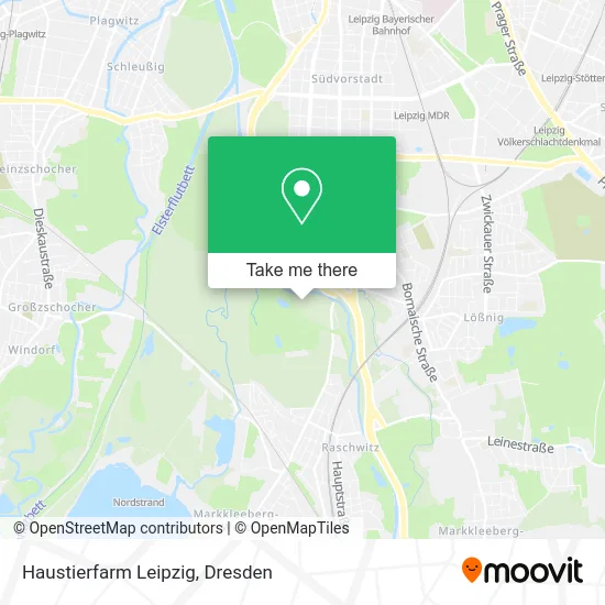 Карта Haustierfarm Leipzig