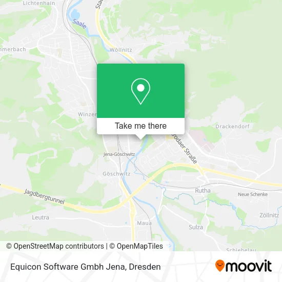 Карта Equicon Software Gmbh Jena