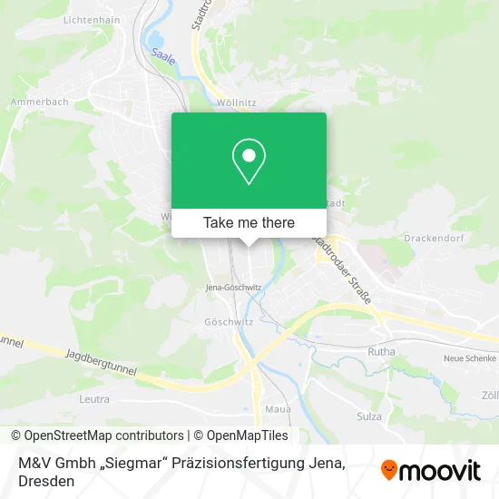 Карта M&V Gmbh „Siegmar“ Präzisionsfertigung Jena