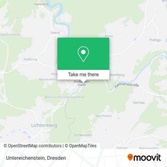 Карта Untereichenstein