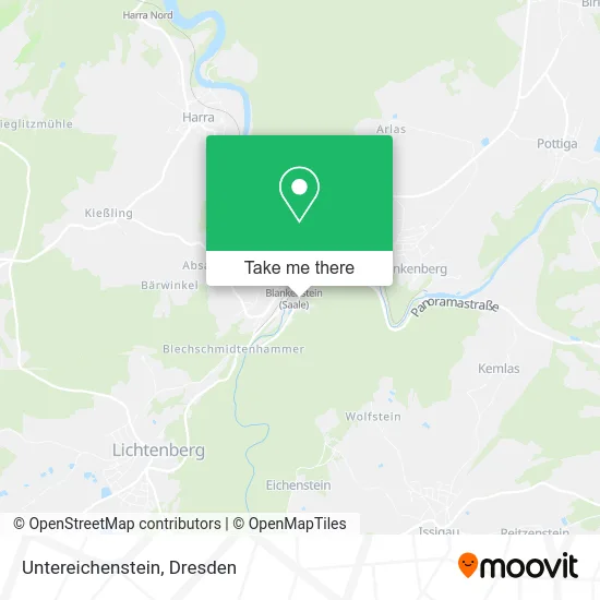 Карта Untereichenstein