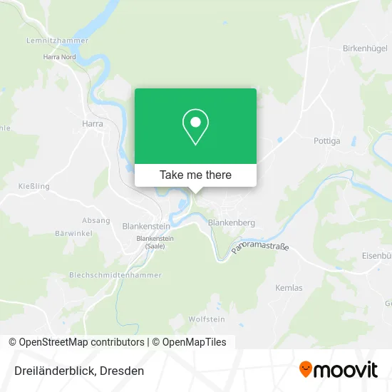 Карта Dreiländerblick