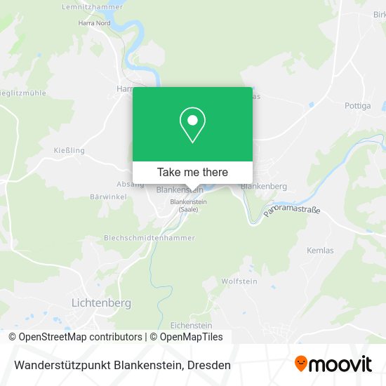 Карта Wanderstützpunkt Blankenstein