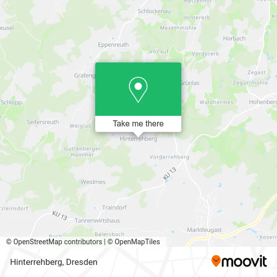 Карта Hinterrehberg