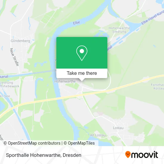 Карта Sporthalle Hohenwarthe