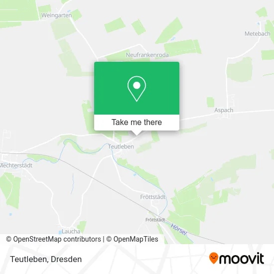 Карта Teutleben