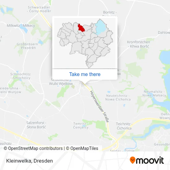 Карта Kleinwelka