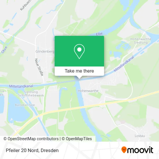 Карта Pfeiler 20 Nord