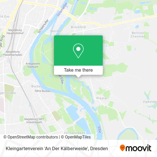 Карта Kleingartenverein 'An Der Kälberweide'
