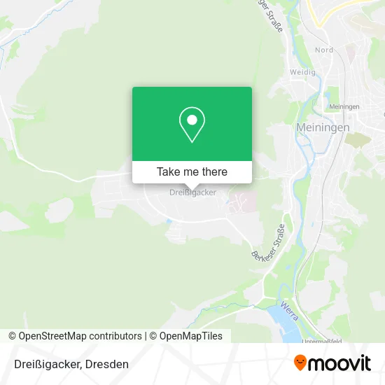 Карта Dreißigacker