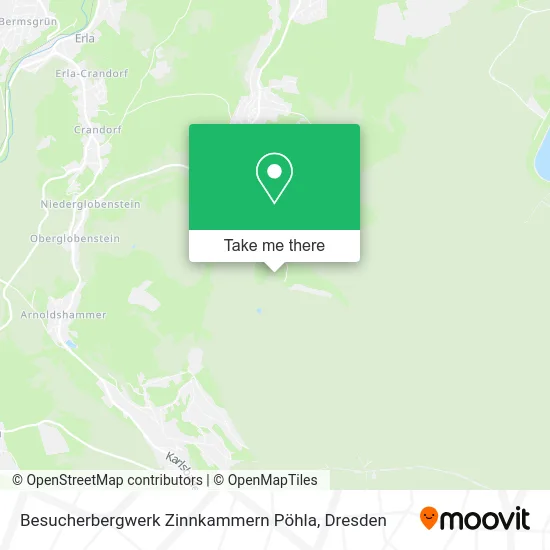 Карта Besucherbergwerk Zinnkammern Pöhla