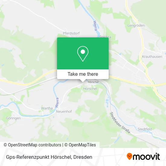 Карта Gps-Referenzpunkt Hörschel
