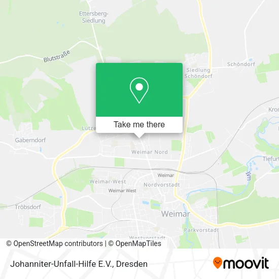 Карта Johanniter-Unfall-Hilfe E.V.