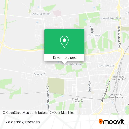Карта Kleiderbox