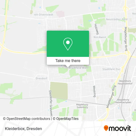 Карта Kleiderbox