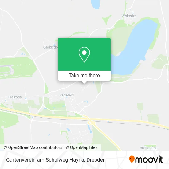 Карта Gartenverein am Schulweg Hayna