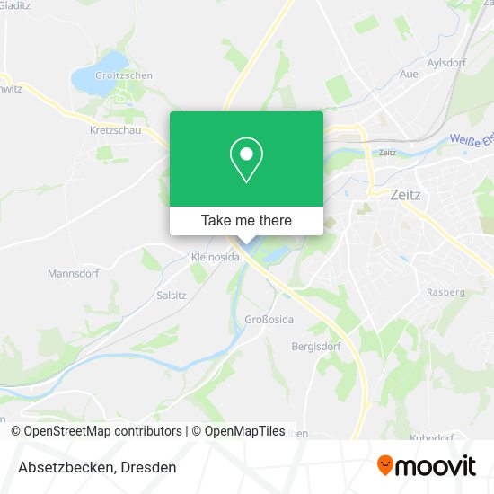 Карта Absetzbecken