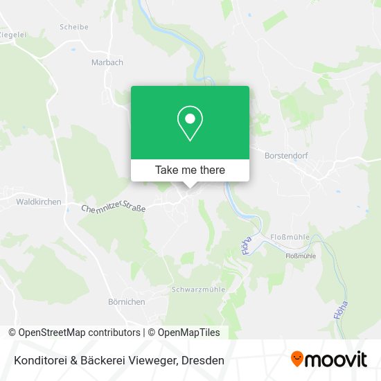 Карта Konditorei & Bäckerei Vieweger