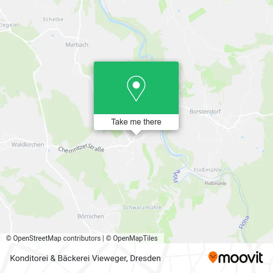 Карта Konditorei & Bäckerei Vieweger