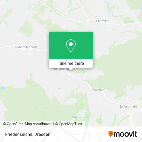 Карта Friedenseiche