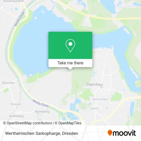 Карта Werthernschen Sarkopharge