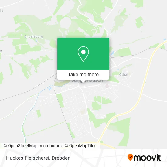 Карта Huckes Fleischerei