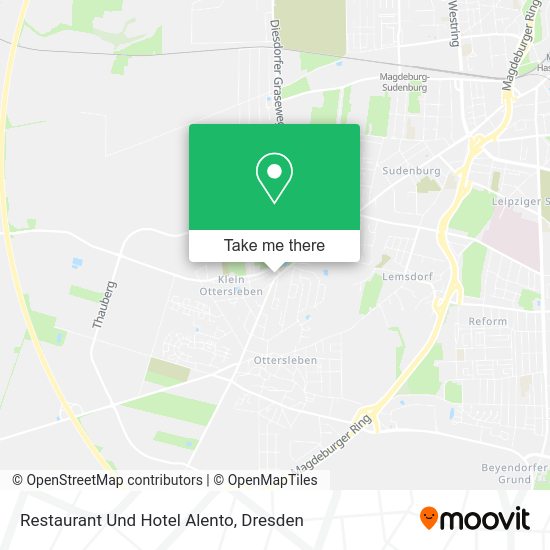 Карта Restaurant Und Hotel Alento