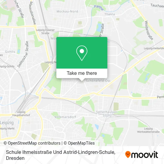 Карта Schule Ihmelsstraße Und Astrid-Lindgren-Schule