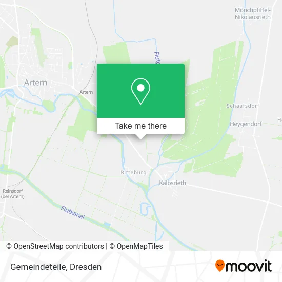 Карта Gemeindeteile