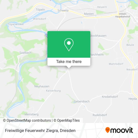 Карта Freiwillige Feuerwehr Ziegra