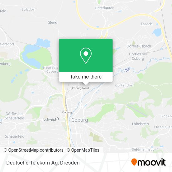 Карта Deutsche Telekom Ag
