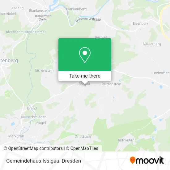 Карта Gemeindehaus Issigau