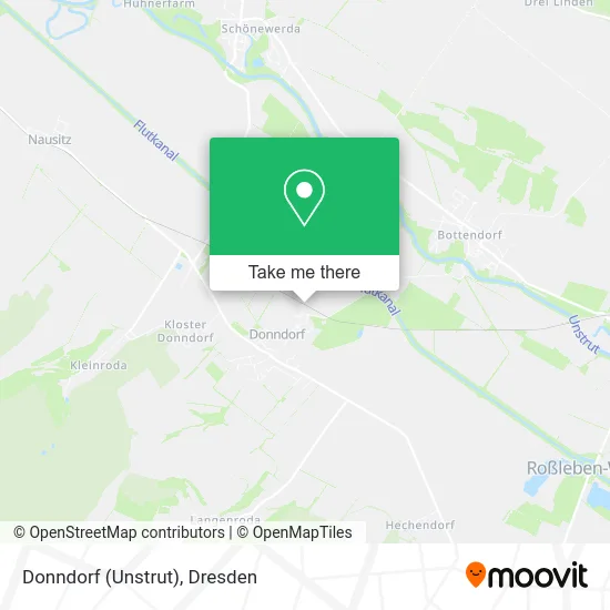 Карта Donndorf (Unstrut)
