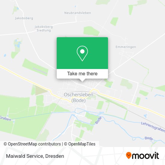 Карта Maiwald Service