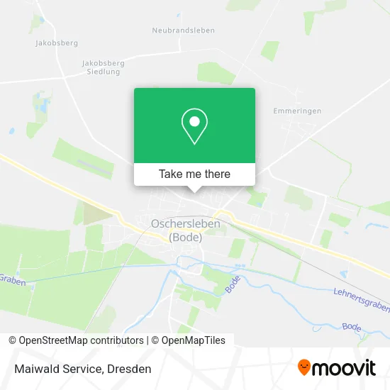 Карта Maiwald Service