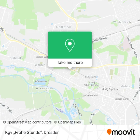 Карта Kgv „Frohe Stunde“