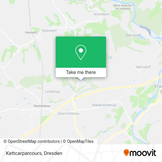 Карта Kettcarparcours