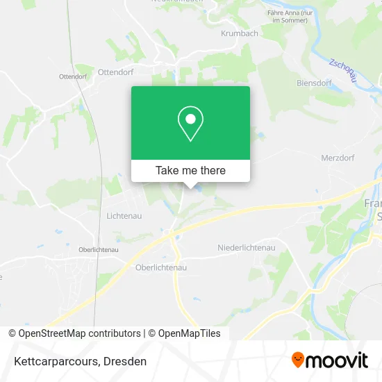 Карта Kettcarparcours
