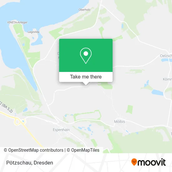 Карта Pötzschau