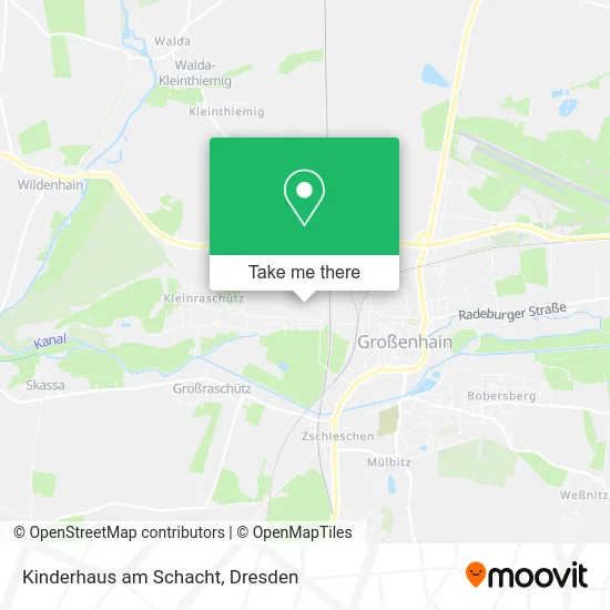 Карта Kinderhaus am Schacht