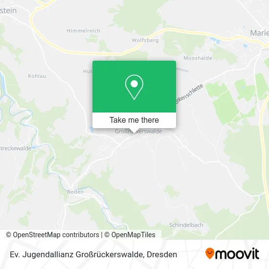 Карта Ev. Jugendallianz Großrückerswalde