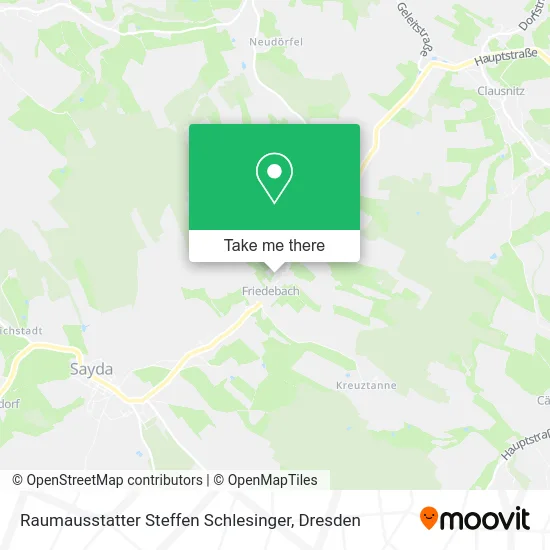 Карта Raumausstatter Steffen Schlesinger