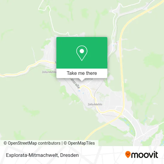 Карта Explorata-Mitmachwelt