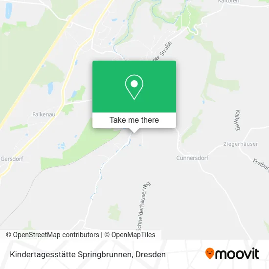 Карта Kindertagesstätte Springbrunnen