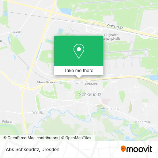 Карта Abs Schkeuditz
