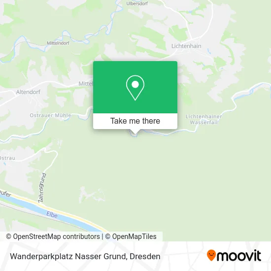 Карта Wanderparkplatz Nasser Grund