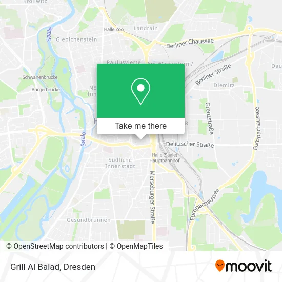 Карта Grill Al Balad